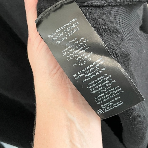 Matinique Men’s Knit Sweater Turtleneck Wool blend Lightweight Old money Sz L - Picture 11 of 15